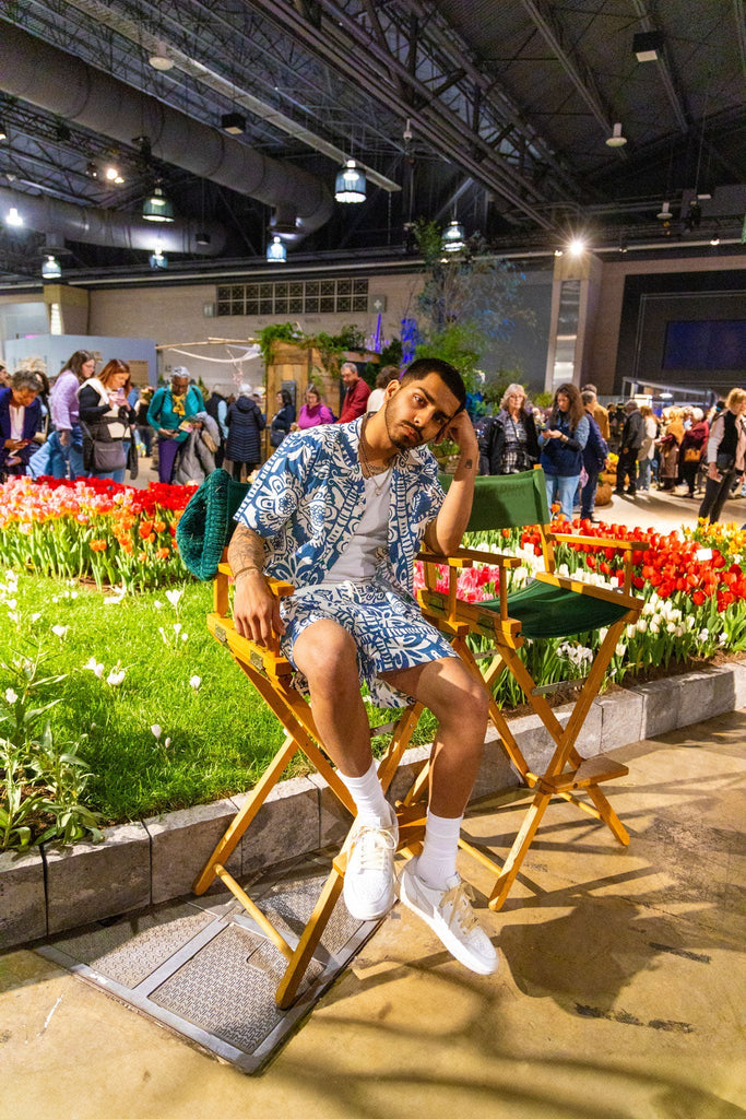 Universal Works SS '25 shot at The Philadelphia Flower Show !