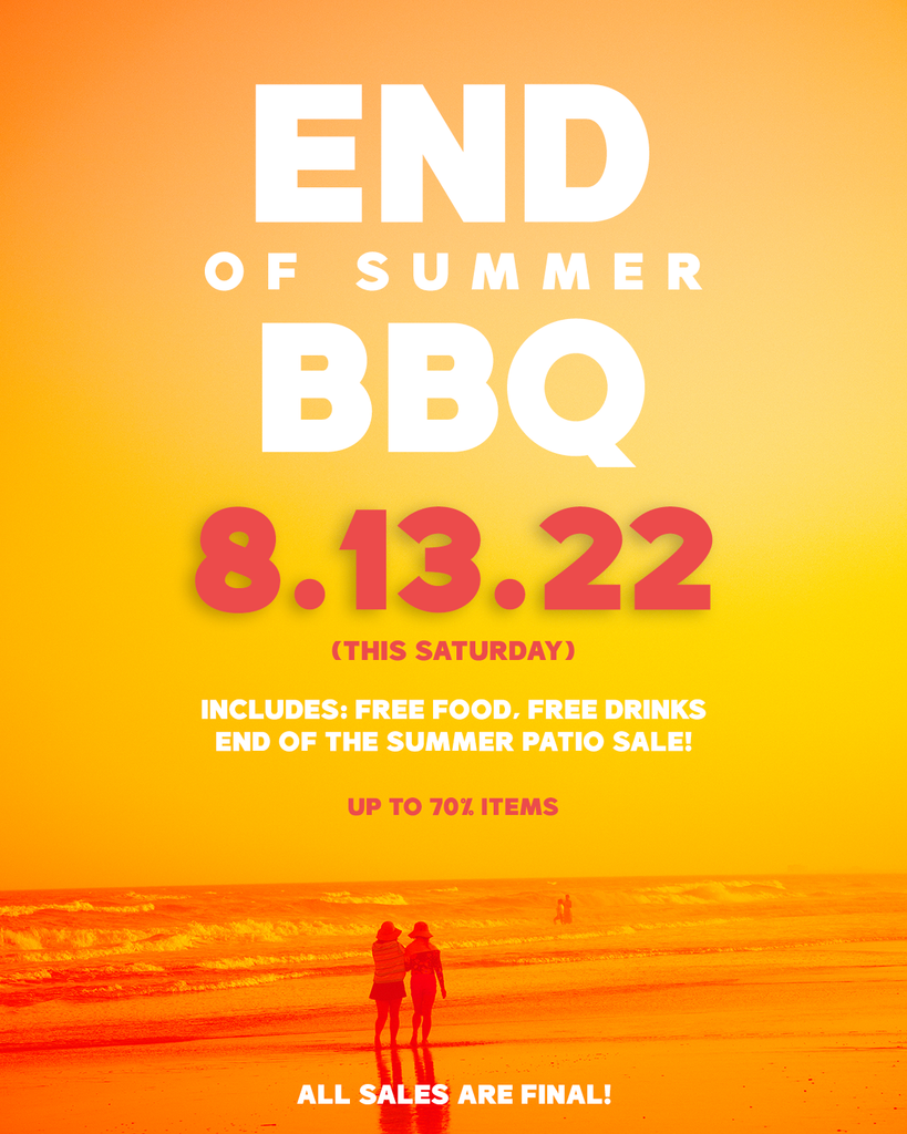 End of Summer BBQ [ THIS SATURDAY ]