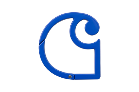 Blue letter 'G' logo on a white background