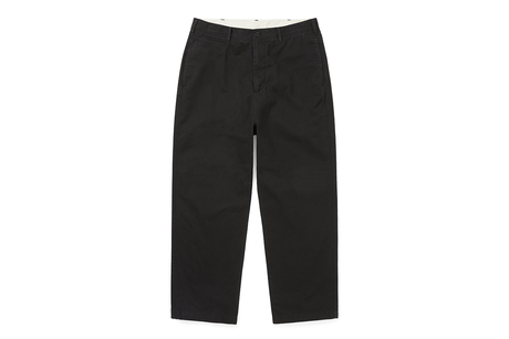 Black pants on a white background