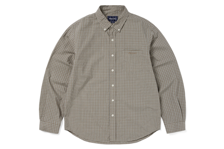 Checkered shirt on a white background