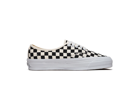 vans side view on white background.